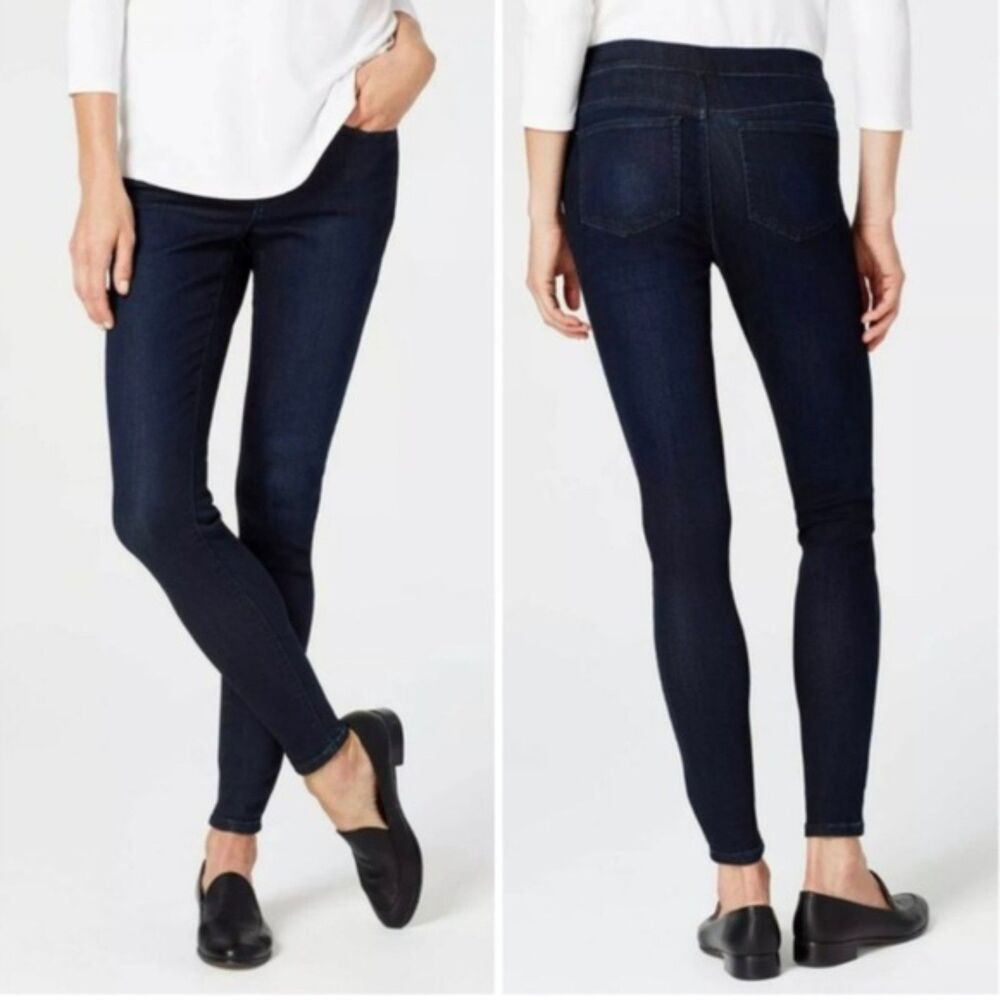 J. Jill 5-Pocket Denim Leggings in Shoreline Dark Wash